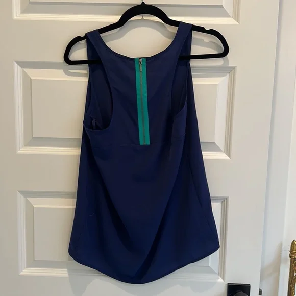 Cynthia Steffe Blue Business Casual Blouse - Picture 2 of 3